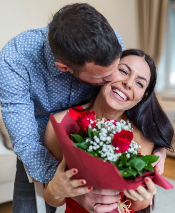 envío de flores para enamorados